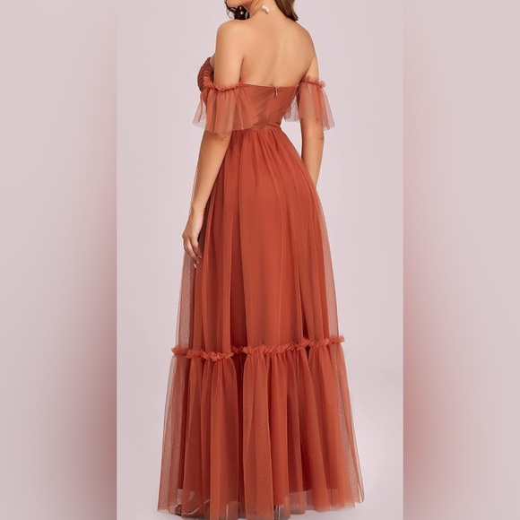 Off Shoulder Strapless Dress - Picture 3 of 3